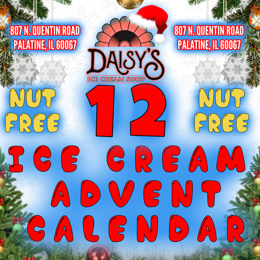 Daisy's Ice Cream Advent Calendar (12) *NUT FREE*